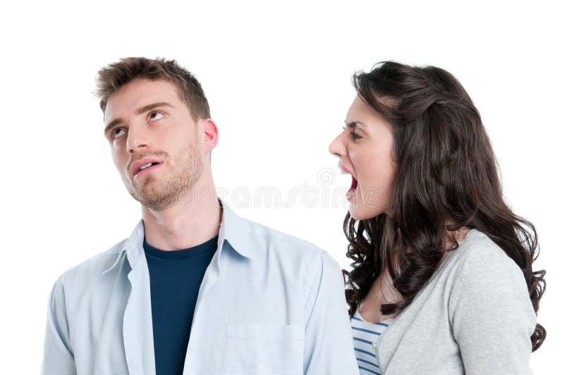Conflict and quarrel royalty free stock image Conflict and quarrel royalty free stock image