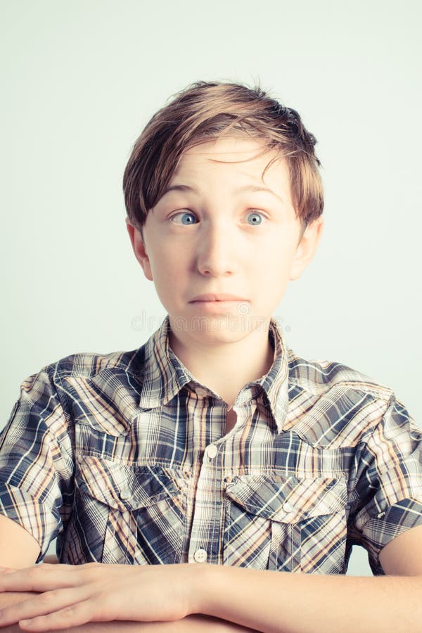 Confused stock photo. Image of cross, eyed, crossed, child 53418406