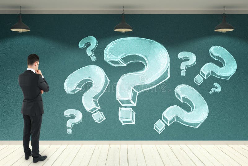 Confusión y concepto del FAQ imagen de archivo libre de regalías Confusión y concepto del FAQ imagen de archivo libre de regalías