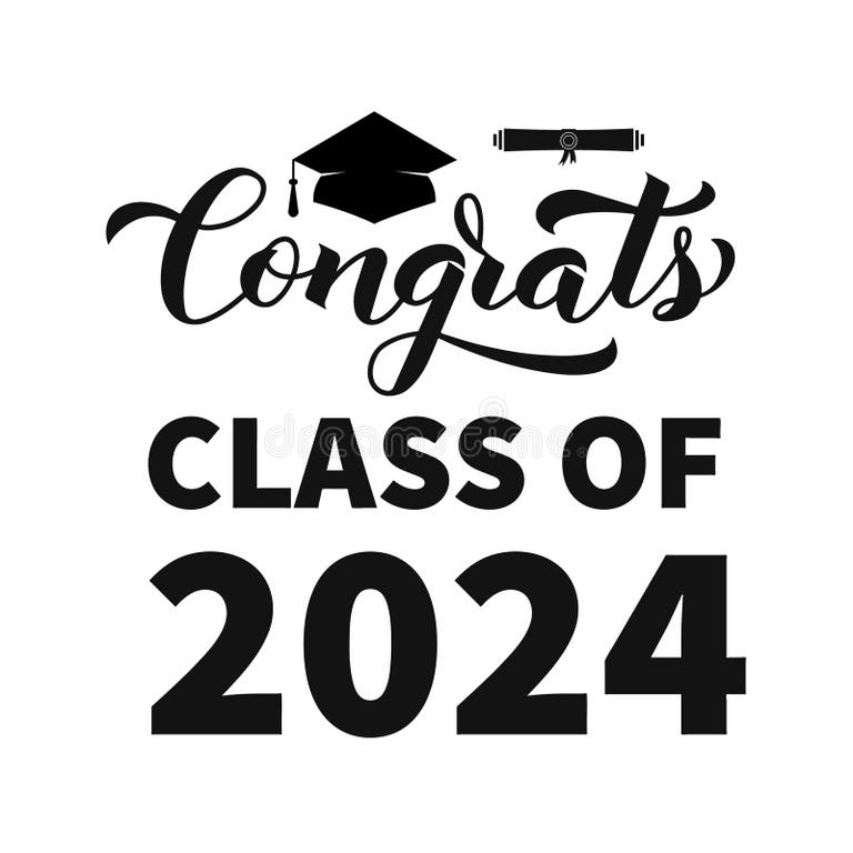 Congrats Class 2024 Stock Illustrations 663 Congrats Class 2024 Stock