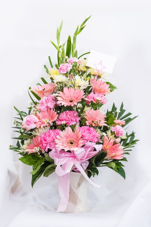 Congratulate vase stock image. Image of flowers, present 49822859