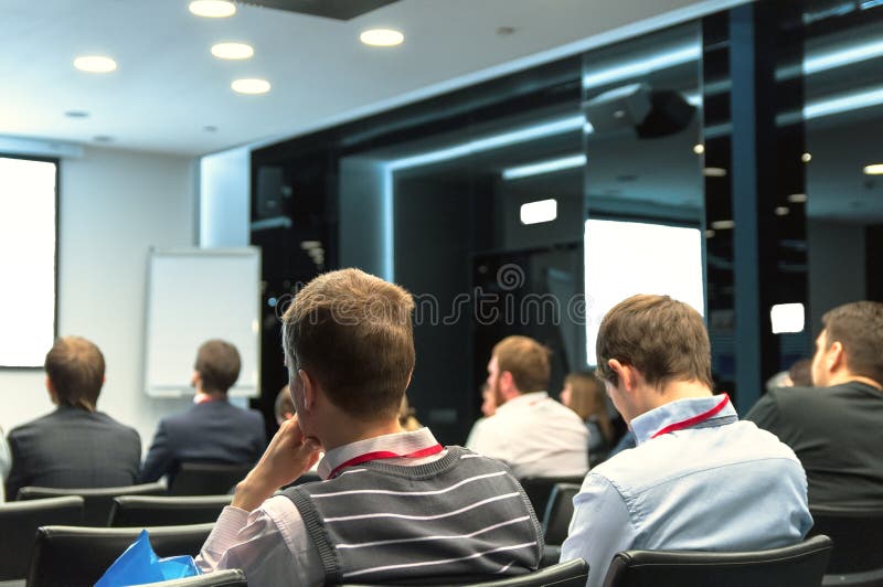 Conferencia de negocios foto de archivo