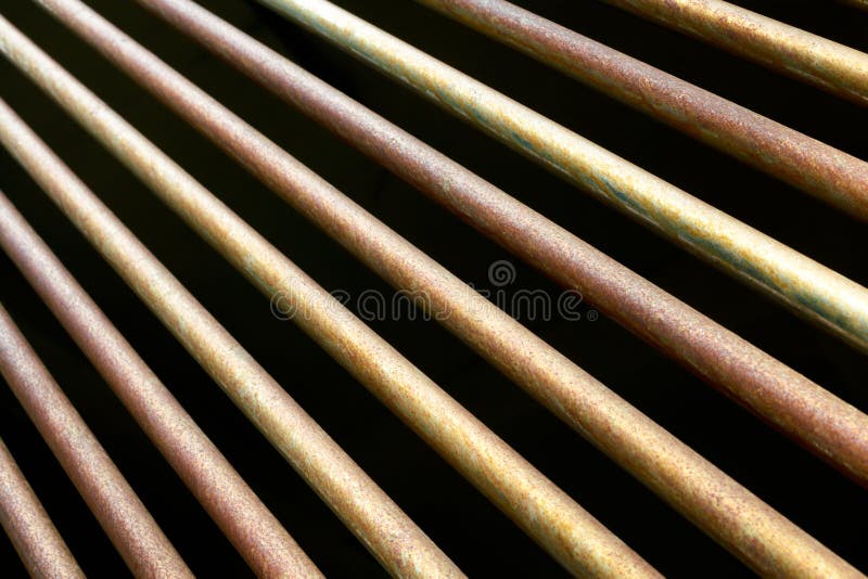 Coni retinici di metallo immagine stock Coni retinici di metallo immagine stock