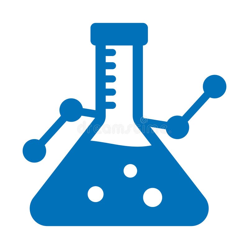 Erlenmeyer Conical, Flatbottomed Laboratory Flask With Narrow Neck