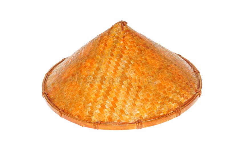 Conical Straw Hat stock photo. Image of head, cone, farmer 18067266