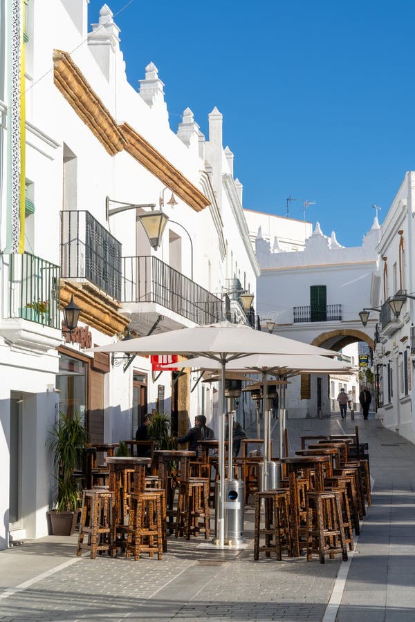 Square in Conil De La Frontera, White Town in Costa De La Luz, Cadiz  Province, Editorial Photo - Image of town, outdoors: 177854501