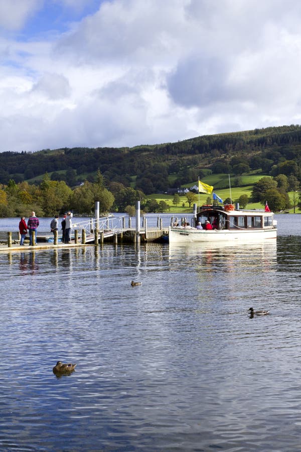 Scenic Lake District - Coniston royalty free stock photography Scenic Lake District - Coniston royalty free stock photography