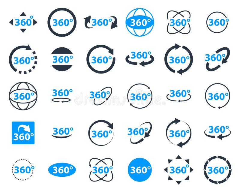 Ícone Do Jogo 360 Graus, Estilo Simples Ilustração do Vetor - Ilustração de  vidros, sinal: 163277303