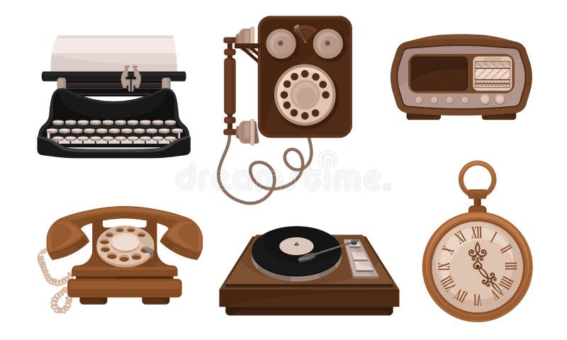 https://thumbs.dreamstime.com/b/conjunto-de-aparatos-y-mecanismos-retro-vintage-vector-illusraci%C3%B3n-dom%C3%A9sticos-m%C3%A1quina-escribir-tel%C3%A9fonos-radio-reproductor-163402359.jpg