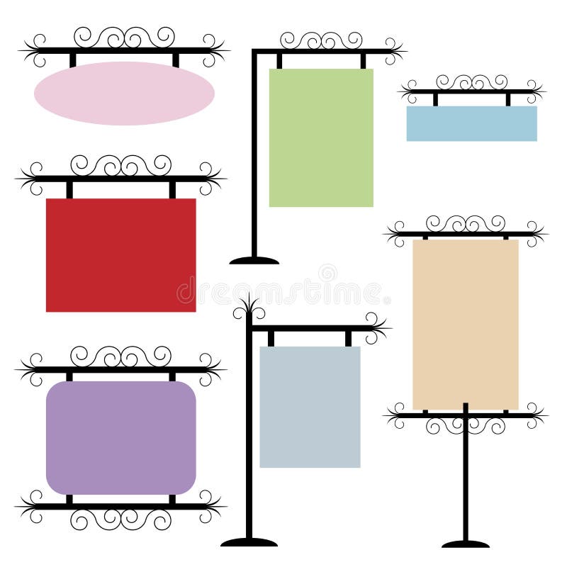 Conjunto de bastidores o de muestras libre illustration Conjunto de bastidores o de muestras libre illustration