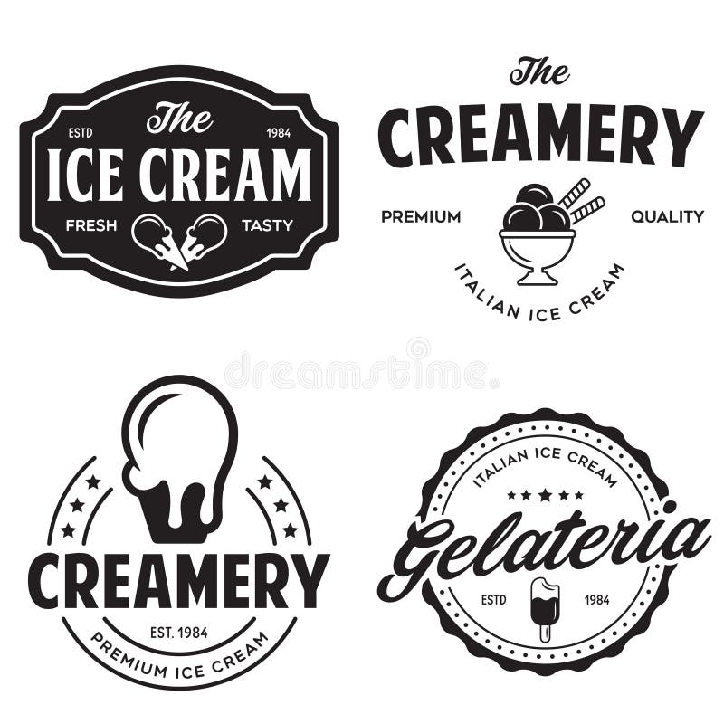 Descobrir 70+ imagem logos para heladeria y cafeteria