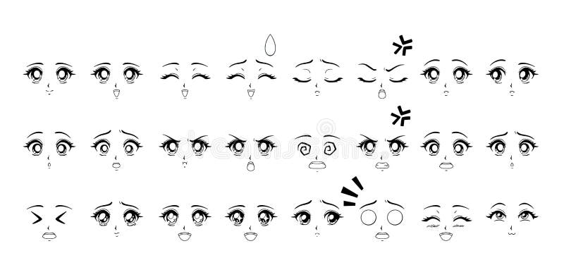 Olhos.  Olhos mangá, Anime, Olhos desenho