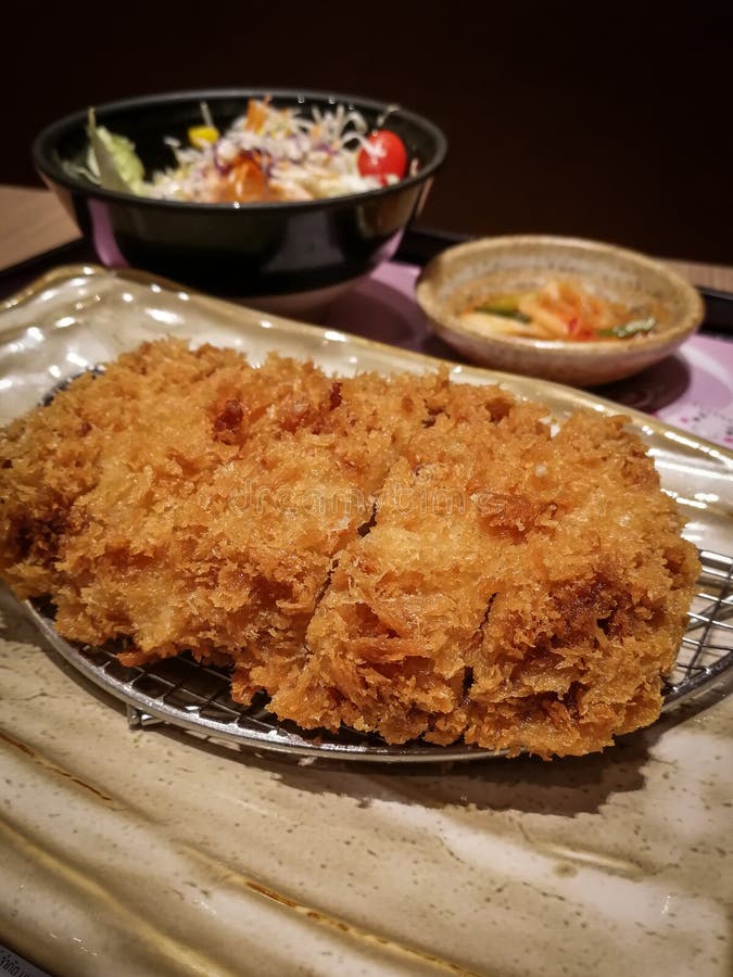 Conjunto de frango frito imagem de stock