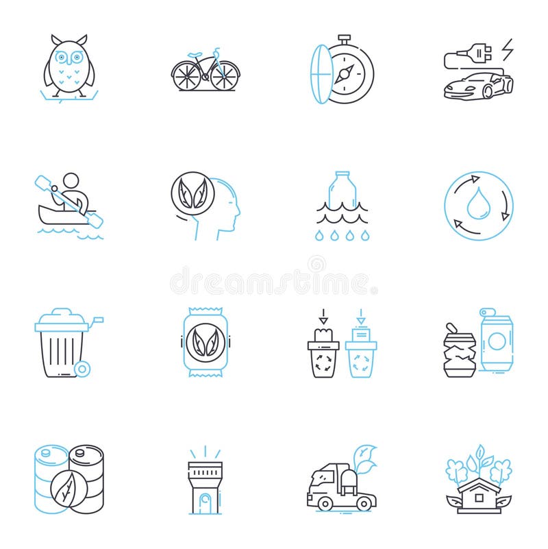 Environmental science linear icons set. Sustainability, Biodiversity, Pollution, Conservation, Ecosystems, Greenhouse, Deforestation vector symbols and line concept signs. Renewable,Climate,Habitat illustration. Environmental science linear icons set. Sustainability, Biodiversity, Pollution, Conservation, Ecosystems, Greenhouse, Deforestation vector symbols and line concept signs. Renewable,Climate,Habitat illustration