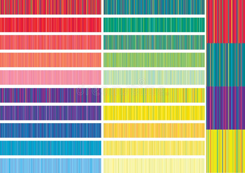 Conjunto de banners como elemento de diseño libre illustration