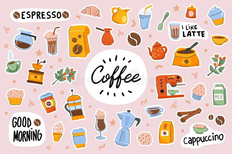 Xícara De Chá De Café Kawaii Fofa Com Personagem De Desenho Animado  Ilustração Stock - Ilustração de fofofo, alegria: 275331704