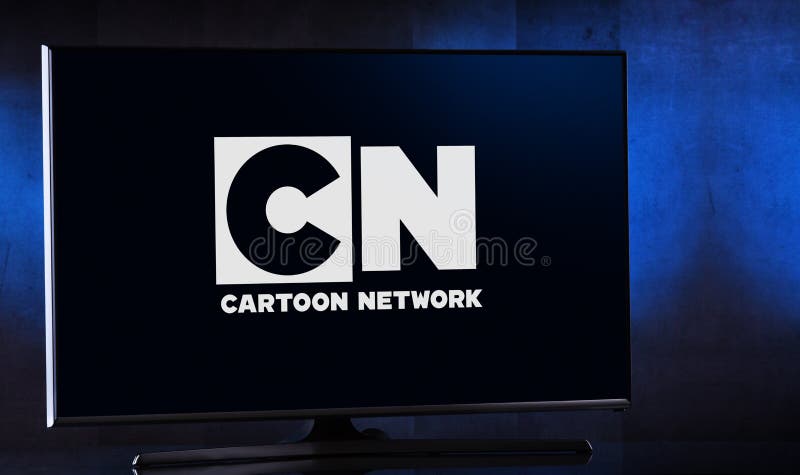 Conjunto De TV De Pantalla Plana Con El Logotipo De Red De Dibujos Animados Fotografía editorial - Imagen de medio, insignia: 172518842 Conjunto De TV De Pantalla Plana Con El Logotipo De Red De Dibujos Animados Fotografía editorial - Imagen de medio, insignia: 172518842