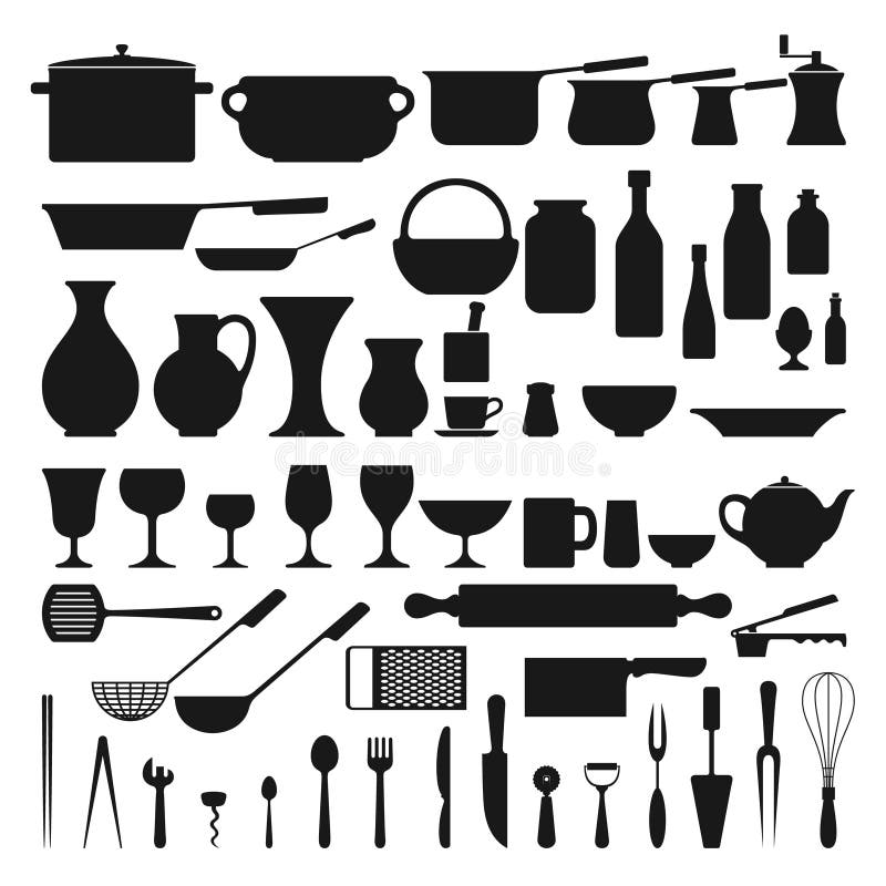 https://thumbs.dreamstime.com/b/conjunto-de-utensilios-cocina-siluetas-objetos-objeto-ilustraci%C3%B3n-vectorial-259565168.jpg