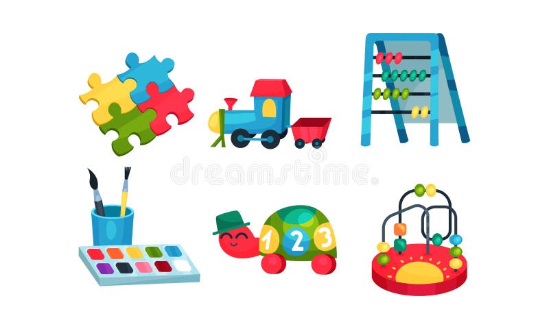 Os Jogos Educativos Para Crianças Recolhem As Caixas De Acordo Com O  Tamanho Dos Brinquedos Ilustração do Vetor - Ilustração de atividade,  folha: 259201633