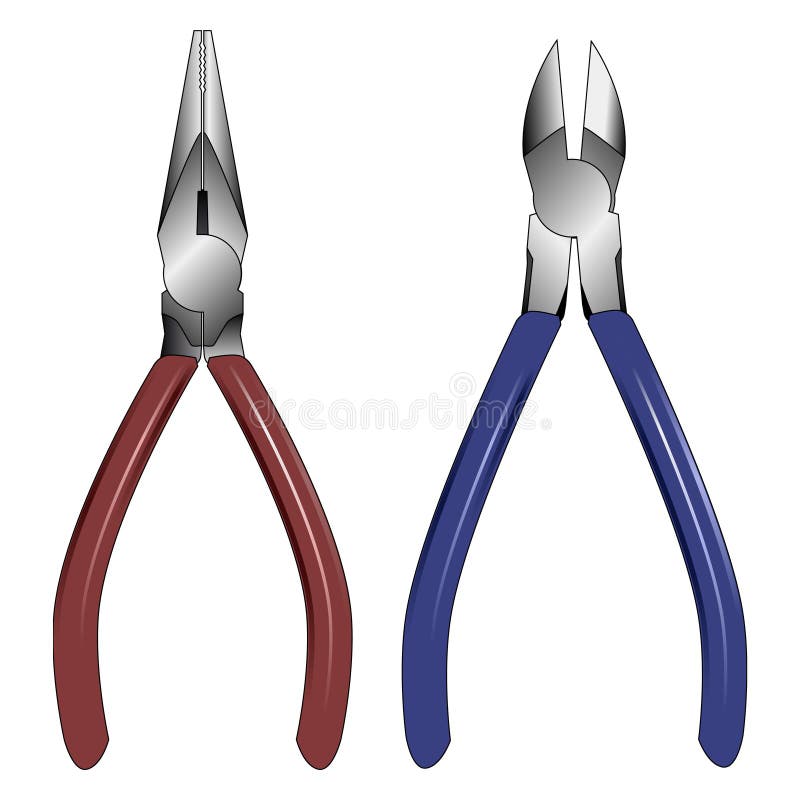 Limpie La Maqueta Blanca De La Almohada Ilustración del Vector