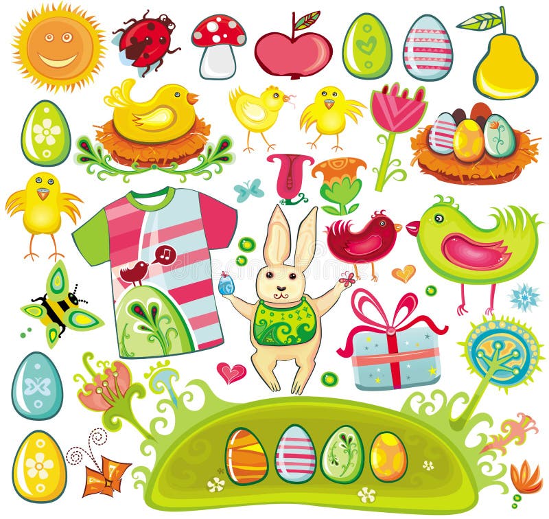 Conjunto enorme del éster stock de ilustración Conjunto enorme del éster stock de ilustración