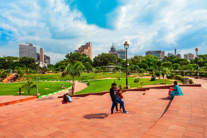 Connaught Place Central Park, New Delhi Editorial Stock Image - Image