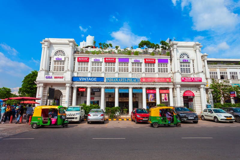 Connaught Place Central Park, New Delhi Editorial Stock Image - Image