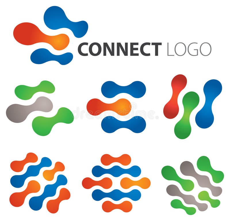 Connect Logo stock vector. Illustration of corporate - 28500247