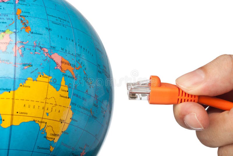 Connecting to the world stock photos Connecting to the world stock photos