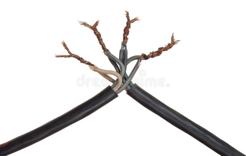Connection Electrical Cable Stock Photo Image of electrician, power