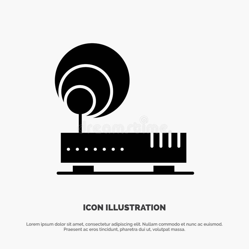 Connection, Hardware, Internet, Network solid Glyph Icon vector vector illustration Connection, Hardware, Internet, Network solid Glyph Icon vector vector illustration