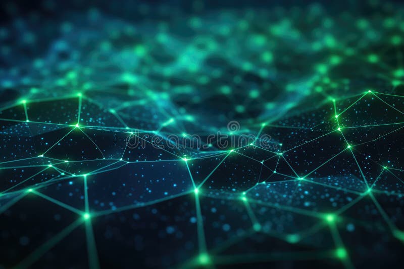 Connection structure. 3d rendering , Abstract polygonal space low poly dark background with connecting dots and lines. Connection stock photos