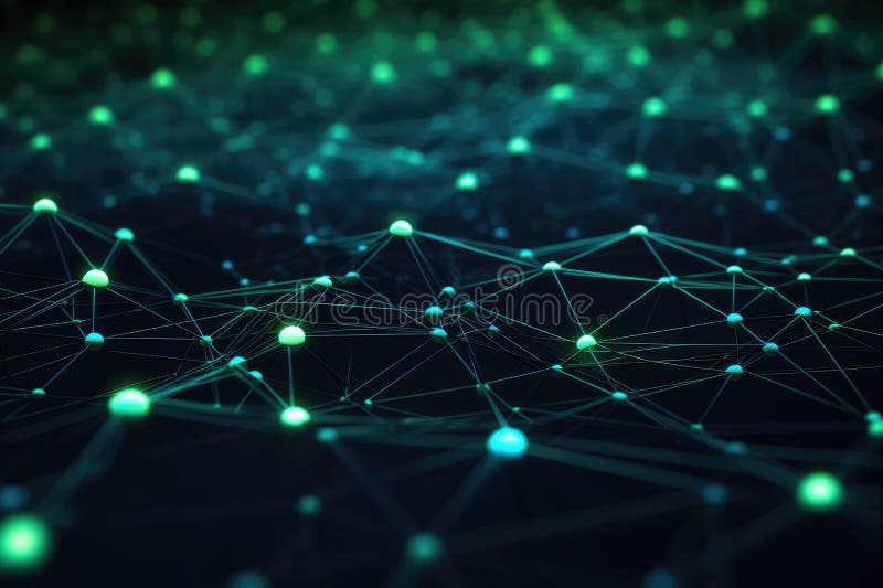 Connection structure. 3d rendering, Abstract technology background with connecting dots and lines. 3D Rendering, stock photos
