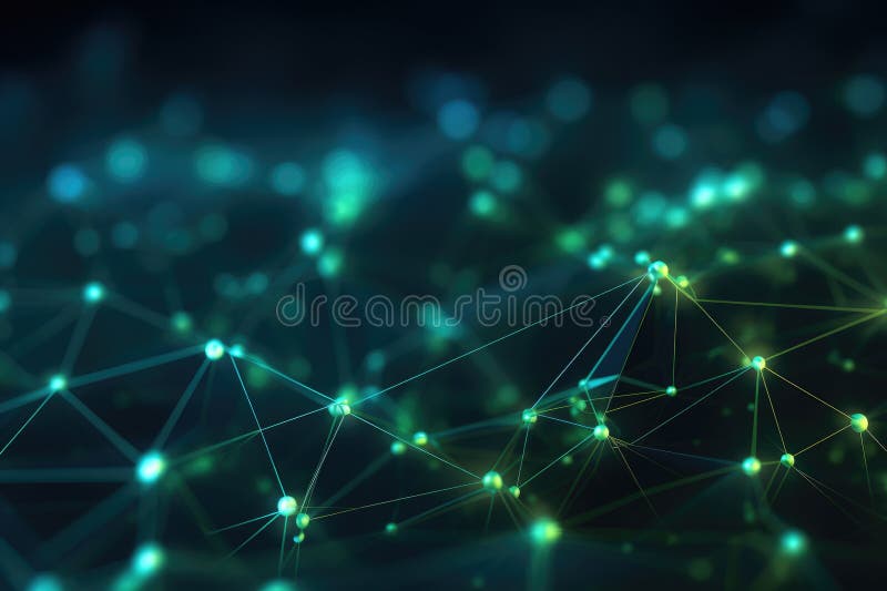 Connection structure. 3d rendering, Abstract technology background with connecting dots and lines. 3D Rendering, stock photos