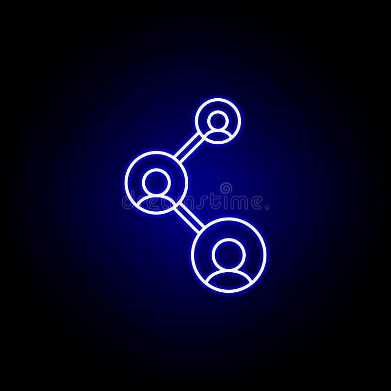 Connection, teamwork icon. Elements of Human resources illustration in neon style icon. Signs and symbols can be used for web, royalty free illustration Connection, teamwork icon. Elements of Human resources illustration in neon style icon. Signs and symbols can be used for web, royalty free illustration