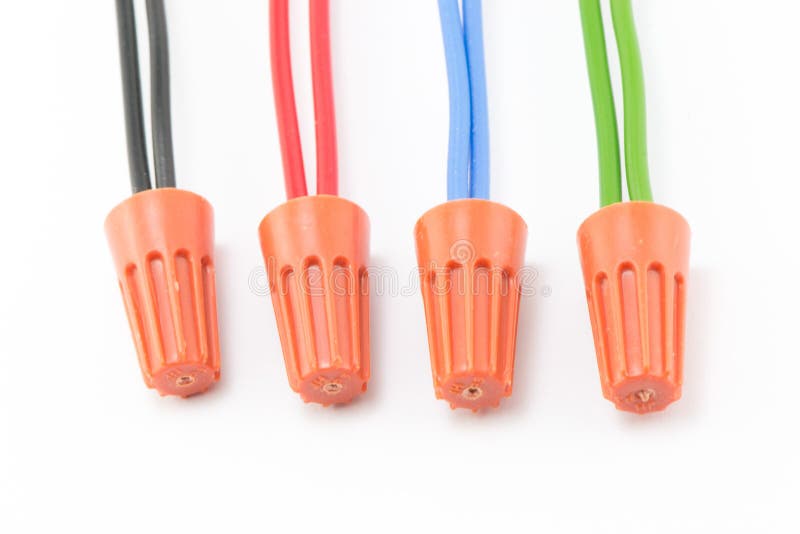 Orange Wire Connector 2000 nuts Twist Type 