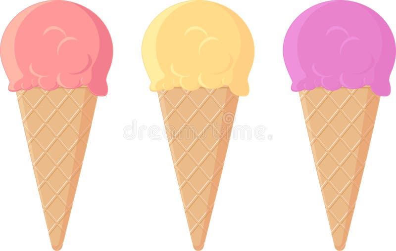 Cono di gelato royalty illustrazione gratis