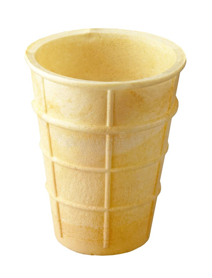 Cono di gelato vuoto immagini stock Cono di gelato vuoto immagini stock