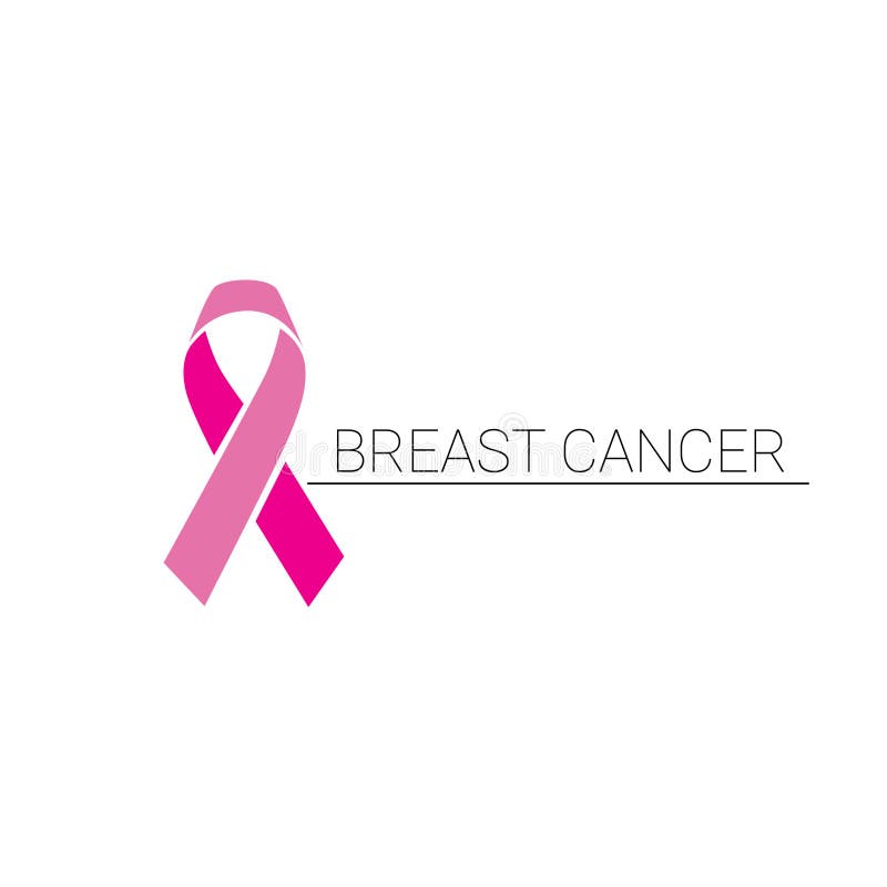 Consapevolezza rosa del cancro al seno del nastro royalty illustrazione gratis Consapevolezza rosa del cancro al seno del nastro royalty illustrazione gratis
