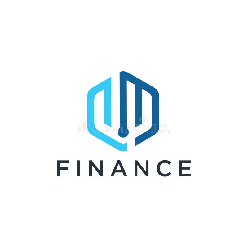 Consejeros financieros Logo Design Template Vector Icon ilustración del vector Consejeros financieros Logo Design Template Vector Icon ilustración del vector