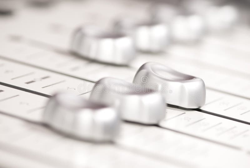 Consola de amestecare royalty free stock photo