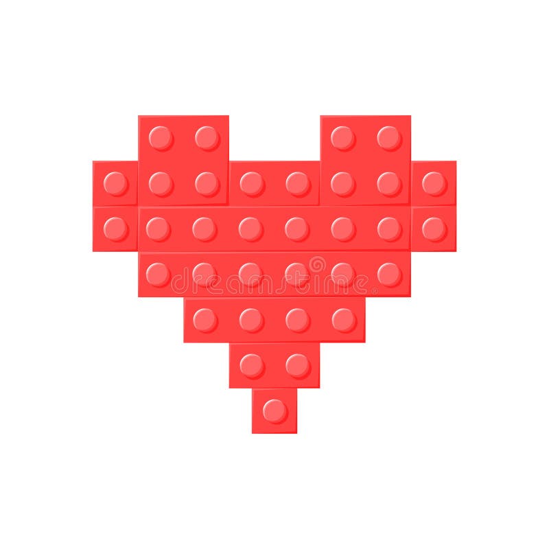 Coeur Lego Stock Illustrations, Vecteurs, & Clipart – (312 Stock  Illustrations)
