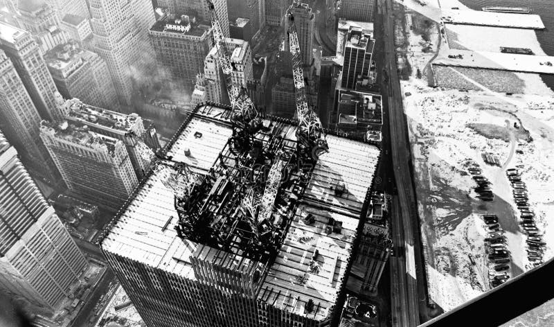 Construction 1971 de World Trade Center