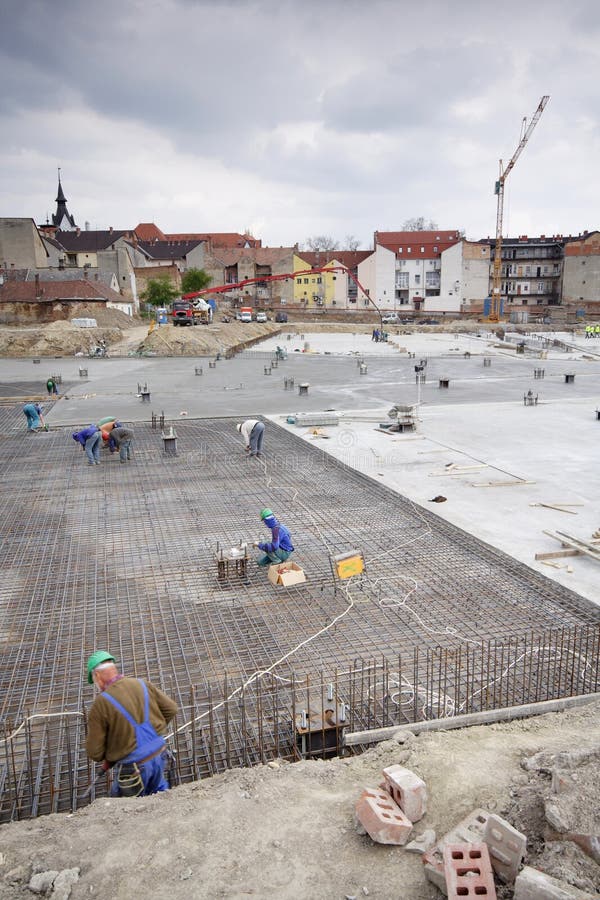 Construction area stock image. Image of form, brick, city 4807923