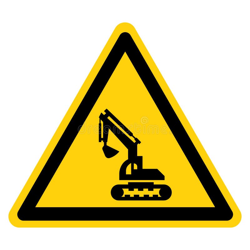 Construction Area Symbol Sign, Vector Illustration, Isolate on White