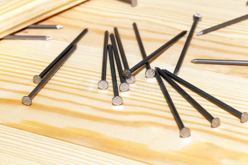 Construction, boards and nails