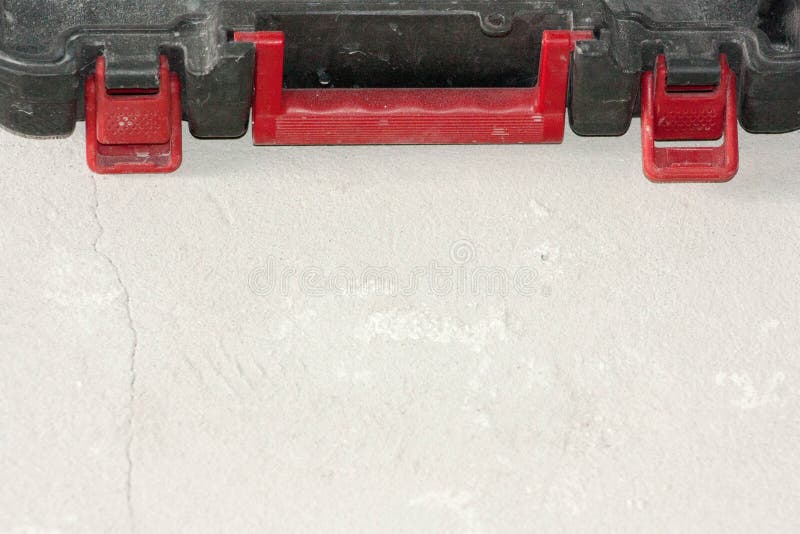 Construction Concept. Suitcase for Tools Stock Photo Image of