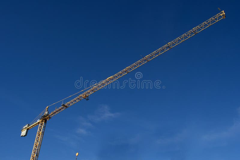 For Construction Crane Lifting Stock Photo Image of construction