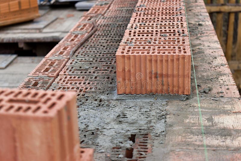 Construction De Murs En Briques Céramiques Keramoblock Brique