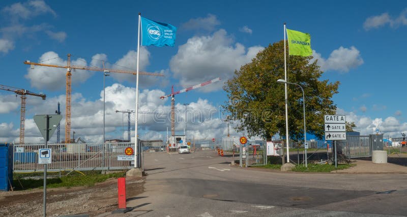 European Spallation Source in Lund Sweden Editorial Image - Image of